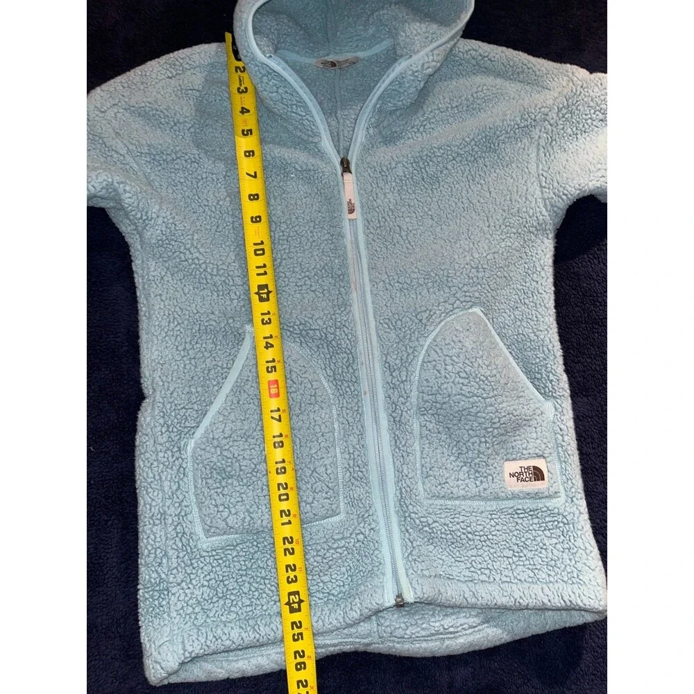 The North Face Kids Campshire Fleece Jacket Full Zip Hoodie Size Medium 10/12